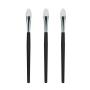 LORMAY 3 Pcs Silicone Eyeshadow Brushes. Professional Eyeshadow Smudge Applicators and Facial Cosmetic Tools