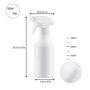 Plant Spray Bottle Mister for Hair Cleaning Solutions, Dedoot 10oz 300ml Plastic Empty Spray Bottle, Refillable Trigger Sprayer with Mist & Stream