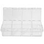 KNUPFMTI 4pcs/set Clear Seasoning Box Rack Spice Pots Kitchen Spice Storage Bottle Jars Transparent Container with Cover and Spoon