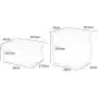 Kitchen storage box, plastic storage box with lid, vegetable refrigerator sealed box Kitchen storage box, plastic storage box with lid, vegetable refrigerator sealed box