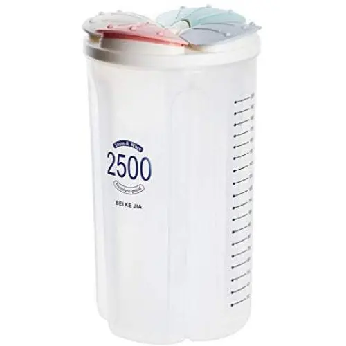 UPKOCH Food Canisters Storage Containers Transparent Plastic Sugar Grain Snacks Beans Nuts Storage Box Organizer UPKOCH Food Canisters Storage Containers Transparent Plastic Sugar Grain Snacks Beans Nuts Storage Box Organizer