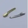 Chris.W 3 Pack Curved Cosmetic Spatula Scoops Makeup Mask Spatulas Facial Cream Spoon for Mixing and Sampling(Rose Gold/Silver/Gold) Chris.W 3 Pack Curved Cosmetic Spatula Scoops Makeup Mask Spatulas Facial Cream Spoon for Mixing and Sampling(Rose Gold/Silver/Gold)