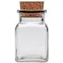 Récipients de cuisine Viva 6 pièces de 150 ml avec bouchons en liège, pour épices, sel, cadeaux, etc. et cuillère à épices en verre, 150 ml Récipients de cuisine Viva 6 pièces de 150 ml avec bouchons en liège, pour épices, sel, cadeaux, etc. et cuillère à épices en verre, 150 ml