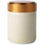 Ceramic tea box dried fruit storage tank sealed bottle tea set accessories home sealed tank storage,5