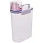 MOMOFULL Hand-held Sealed Jar Rice Barrel With Measuring Cup Moisture-proof Insect-proof Rice Storage Box Bucket Kitchen Cabinet Grain Food Snack Storage Tank MOMOFULL Hand-held Sealed Jar Rice Barrel With Measuring Cup Moisture-proof Insect-proof Rice Storage Box Bucket Kitchen Cabinet Grain Food Snack Storage Tank