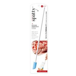 The Spatty, Last Drop Beauty Spatula, 12'', Blue, Reusable, Flexible, As Seen On Shark Tank