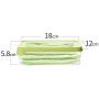 Sealed Fresh Box, Transparent Storage containers Storage Jars with lid Large Square Preserving Jars Pack of 2-A 800mlx2