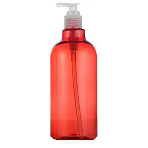 1PC 500ml 16.7oz Red Empty Plastic Refillable Cosmetic Makeup Liquid Soap Bath Shower Shampoo Toiletries Spray Pump Bottle Cream Lotion Dispenser For Daili Use 1PC 500ml 16.7oz Red Empty Plastic Refillable Cosmetic Makeup Liquid Soap Bath Shower Shampoo Toiletries Spray Pump Bottle Cream Lotion Dispenser For Daili Use