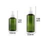 3PCS 200ML/6.8OZ Plastic Refillable Empty Mist Spray Bottles for Essential Oils Container Travel Bottle Cosmetic Liquid Makeup Water Essences Dispense Fine Mist Spray Vials Jar Leak Proof(Random Head)