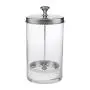 Baoblaze Clear Portable Barber Salon Manicurist Tool Sanitizing Disinfecting Glass Jar Durable - S Baoblaze Clear Portable Barber Salon Manicurist Tool Sanitizing Disinfecting Glass Jar Durable - S