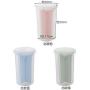 HOMELUNY Set of 4 Food Airtight Jars Clear Plastic with Lids Kitchen Cereal Containers for Storage for Candy, Cookie, Rice, Sugar,Flour,Snacks Keeping Food Dry & Fresh Pink