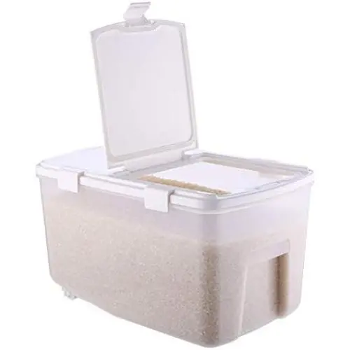 Food Storage Containers Plastic with Lids Airtight Bpa Free Large, Cereal Storage Containers Dispenser Cookie Jar for Kitchen Pantry Organization Canister Candy Bulk, 10L Food Storage Containers Plastic with Lids Airtight Bpa Free Large, Cereal Storage Containers Dispenser Cookie Jar for Kitchen Pantry Organization Canister Candy Bulk, 10L