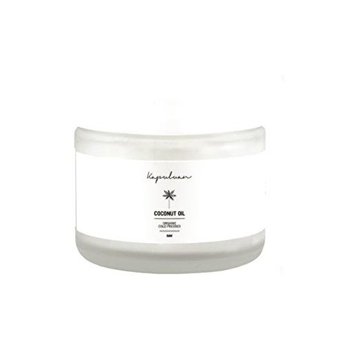 Kapuluan Raw Organic Coconut Oil Glass Jar, 2oz