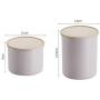 2pcs Sealed Storage Jar for Spices Tank Container for Eating with Sealing Cap Bottle Coffee Tea Caddy Kitchen Leakproof