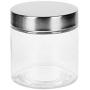 BESTOMZ Glass Storage Jar Wide Mouth Mason Jar with Metal Seal Lid for Kitchen (800ml)