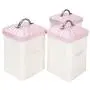 Sams Home Pink X649 Metal Square Box Home Kitchen Gifts Bread Bin/Box/Container Biscuit Tea Coffee Sugar Tin Canister Set Sams Home Pink X649 Metal Square Box Home Kitchen Gifts Bread Bin/Box/Container Biscuit Tea Coffee Sugar Tin Canister Set