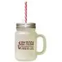 Maroon Best Friends A Promise Not A Label Frosted Glass Mason Jar With Straw