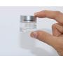 10 Grams Cosmetic Jar,19 Packs Clear Glass Jar Makeup Pot Cosmetic Sample Containers Cream Eyeshadow Packing Pots Bottles