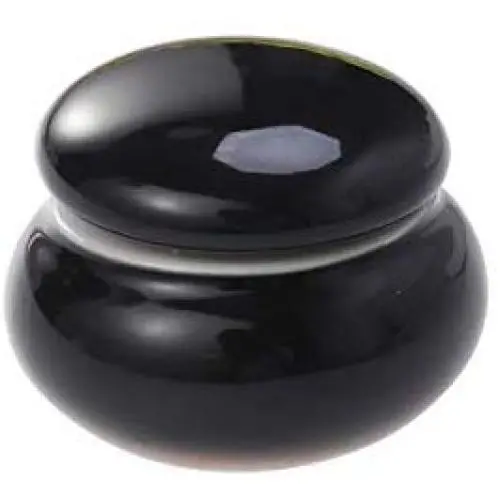BESTONZON 1pc Mini Storage Box/Jars,Exquisite Portable Ceramics Case,Makeup Sealed Bottle,Suitable for Cream Rouge,Jewelry,Bead(4.6X2.7X3.5CM Black) BESTONZON 1pc Mini Storage Box/Jars,Exquisite Portable Ceramics Case,Makeup Sealed Bottle,Suitable for Cream Rouge,Jewelry,Bead(4.6X2.7X3.5CM Black)