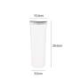Plastic Noodle Storage Box Grain Cereal Storage Jar Spaghetti Box Kitchen Noodle Storage Tank Storage 3 PCS
