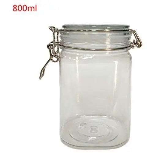 Bocaux en Plastique Carré 800ML TANK avec Bouchon Clip Airtight, Récipient de Conservation Alimentaire, Ustensiles de Cuisine, Organisateur pour Farine, Pâtes, Épices Bocaux en Plastique Carré 800ML TANK avec Bouchon Clip Airtight, Récipient de Conservation Alimentaire, Ustensiles de Cuisine, Organisateur pour Farine, Pâtes, Épices