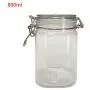 Bocaux en Plastique Carré 800ML TANK avec Bouchon Clip Airtight, Récipient de Conservation Alimentaire, Ustensiles de Cuisine, Organisateur pour Farine, Pâtes, Épices Bocaux en Plastique Carré 800ML TANK avec Bouchon Clip Airtight, Récipient de Conservation Alimentaire, Ustensiles de Cuisine, Organisateur pour Farine, Pâtes, Épices