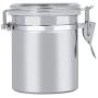 Zerone Stainless Steel Coffee Canister Food Storage Jar Tea Sugar Milk Powder Container(B 1312.5cm)