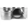16-Ounce Metal Candle Tins (12-Pack); Silver Round Containers for Candles, Spices, Travel, Food Storage Etc. 16-Ounce Metal Candle Tins (12-Pack); Silver Round Containers for Candles, Spices, Travel, Food Storage Etc.