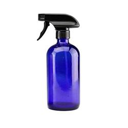 1Pc 250ml/8.5oz Brown Empty Trigger Spray Glass Bottle Fine Mist Spray Head Refillable Portable Sprayer Atomizers Makeup Containers Pot Travel Sub Bottling for Perfume Cleaning Products Aromatherapy