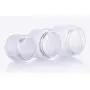 Bouteilles en verre rondes vides 2 pièces pour cosmétiques, pots, contenants, flacons, coffrets pour maquillage, crème, lotion, fard à paupières, poudre pour vernis, baume, ointment (50ML / 1.7oz) Bouteilles en verre rondes vides 2 pièces pour cosmétiques, pots, contenants, flacons, coffrets pour maquillage, crème, lotion, fard à paupières, poudre pour vernis, baume, ointment (50ML / 1.7oz)