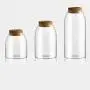 Réservoir Transparent en Ver de 500ml avec Bouchon (Bouchon de Forme Bouton, S) pour Aliments, Graines, Contenant Scellé Réservoir Transparent en Ver de 500ml avec Bouchon (Bouchon de Forme Bouton, S) pour Aliments, Graines, Contenant Scellé