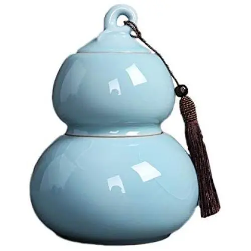 Contenant en céramique pour céréales, pot à biscuits, avec couvercles, grands contenants étanches pour l'organisation de la cuisine, farine, riz, bonbons, 1L, 20x14cm (Couleur : Bleu) Contenant en céramique pour céréales, pot à biscuits, avec couvercles, grands contenants étanches pour l'organisation de la cuisine, farine, riz, bonbons, 1L, 20x14cm (Couleur : Bleu)