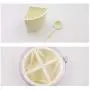 Mini Spice Jars 4 round covered kitchen seasoning boxes 4 serving bottles