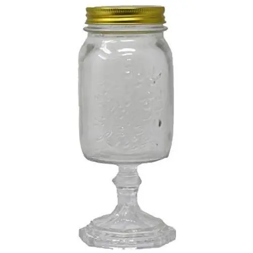 Bocal en verre clair GC Home & Garden 8,25