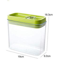 Kitchen Food Storage Jar Airtight Food Storage Vacuum Thickened Storage Container Transparent Sealed Crisper Kitchen Food Whole Grain Storage Fresh-keeping Sealed Can