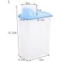 Kitchen grains/legumes storage box Storage jar Plastic Transparent with Lid Seal 3-piece set