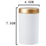 UPKOCH Ceramic Tea Caddy Sugar Coffee Canisters Food Spices Sealed Jar Tea Ceremony Kitchen Storage Containers Accessories 70ml