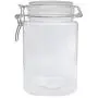 Deckel-Displays Metallklemme für PET-Glasbehälter 1250 ml Gewürzglas Versiegelung Farböl Lagerbehälter 18615-1250ML-12PK-NPF