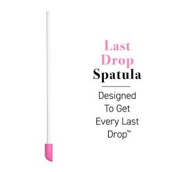 The Spatty, Last Drop Beauty Spatula, 12'', Pink, Reusable, Flexible, As Seen On Shark Tank