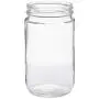 32 oz Clear Glass Paragon Jars (Black PP Cap) Case 12 by Berlin Packaging 32 oz Clear Glass Paragon Jars (Black PP Cap) Case 12 by Berlin Packaging
