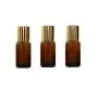 3PCS 5ml/0.17oz Empty Refillable Amber Glass Essential Oil Roller Bottles with Stainless Steel Roller Ball and Golden Lid Portable Travel Cosmetic Container Simple Storage for Perfume Aromatherapy Oil 3PCS 5ml/0.17oz Empty Refillable Amber Glass Essential Oil Roller Bottles with Stainless Steel Roller Ball and Golden Lid Portable Travel Cosmetic Container Simple Storage for Perfume Aromatherapy Oil
