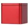 Boîte Cadeau en Tôle d’Aluminium Rouge pour Thé, Café ou Bonbons – Boîte Solidirelle Colorée. Boîte Cadeau en Tôle d’Aluminium Rouge pour Thé, Café ou Bonbons – Boîte Solidirelle Colorée.