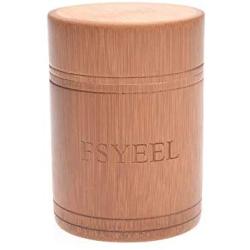 FSYEEL Tea Canister, Bamboo Tea Box Loose Leaf Tea Canisters Container Tea Storage Jar with Lid