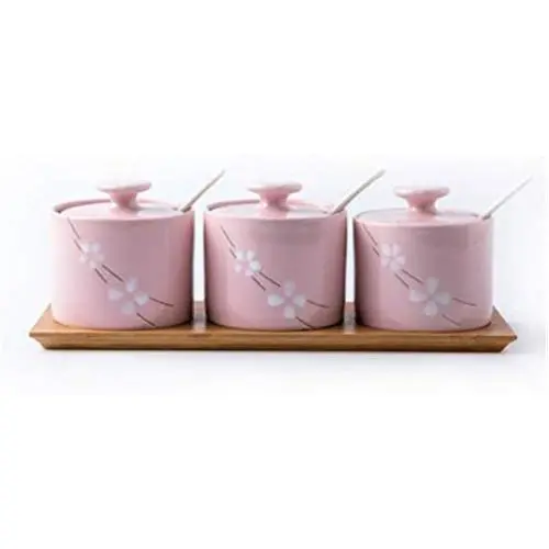 Mini Spice Jars Combination Creative Seasoning Jar Japanese Set Ceramic Household Three-piece Set

Kleine Gewürflasen-Kombination Kreatives Gewürzglas Japanisches Set Keramik Haushalt Drei-teilig Set