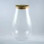 Glasbehälter mit Naturkorken, Ideal zum Aufbewahren von Lebensmitteln in der Küche, Trockenlagerung für Schokolade, Getreide, Snacks, Nüsse, Zucker, Kaffee, Tee, Kräuter – praktische Glaskaraffe.