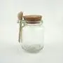 HugeDE 100ml Glass Bottles with Cork and Spoon Soy Sauce Jars Pot Powder Storage Containers HugeDE 100ml Glass Bottles with Cork and Spoon Soy Sauce Jars Pot Powder Storage Containers
