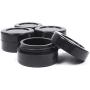 YHSWE Black 50Pcs 5ml Silicone Oil Container Non Stick Food Grade Storage Jar for Mutli Use
