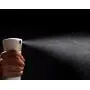 Pulvérisateur Continu pour Cheveux Ondulés, Brosse à Mists Infinie 360°, Vaporisateur Salon, Vaporisateur Barber, 360° Fine Mist, 10oz, Blanc