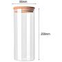 CloverUS Kitchen Storage Bottle Portable Size Store Food Ingredient Classification Jar