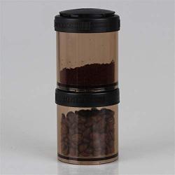 Coffee Beans Sealed Cans Free Superimposed Coffee Powder Sealed Cans Candy Food Moisture Storage Tank Sealed Jar Coffee Sealed Can Kitchen Storage (Color : One color, Size : 67.683mm)